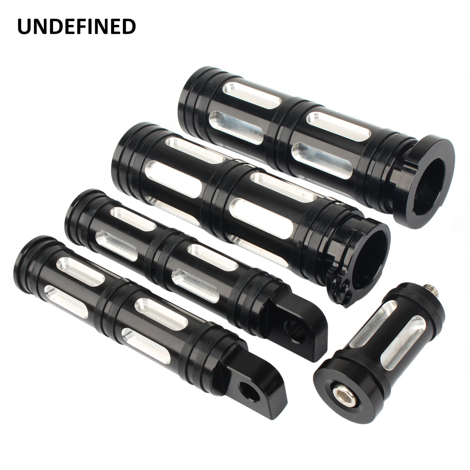 

25mm Motorcycle Hand Grips Black CNC Foot Pegs Footrest Shifter Peg For Harley Touring Sportster 883 Dyna Softail Fatboy VRSC