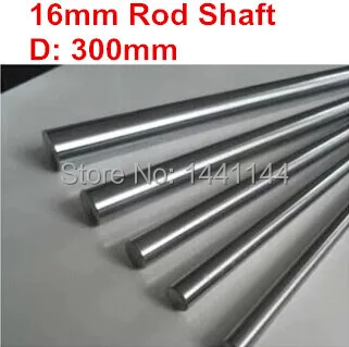 

2pcs/lot 16mm linear bearing shaft 16-300mm cnc parts round chrome rod