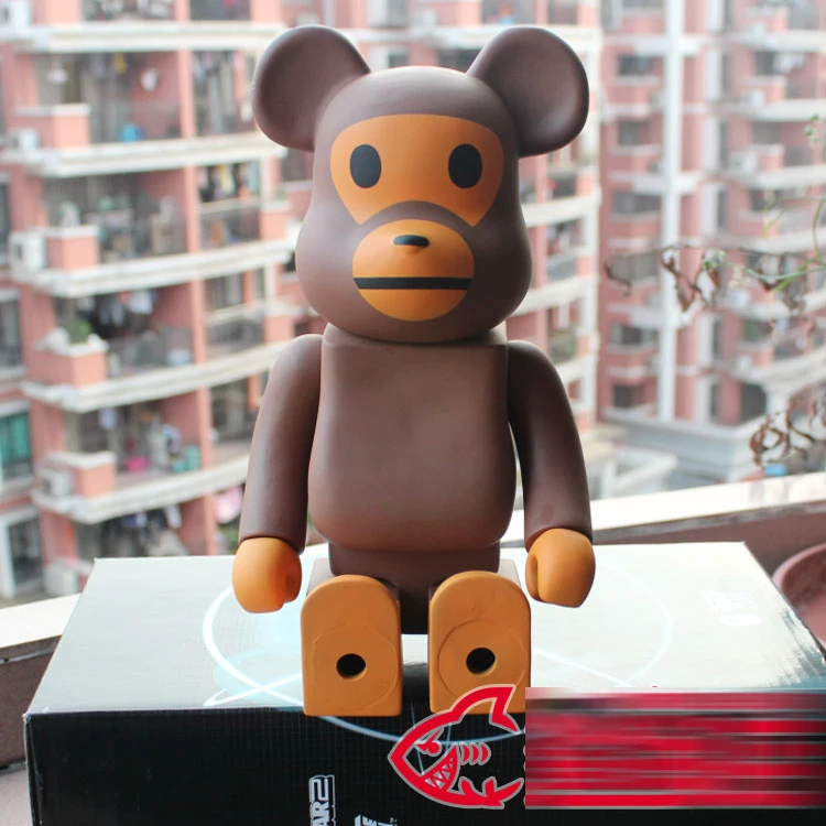 400% bear BABY MILO Fashion Momo Bear Medicom Toys Replica Art Figure as a gift for boyfriends ,girlfriends and students