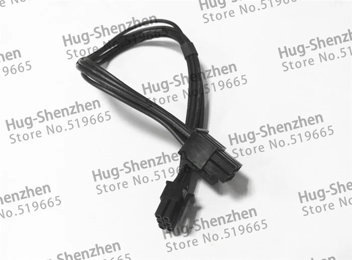 Mac pro G5 mini 6pin to pcie 6pin 6 pin video card power cable support for GTX480 gtx680