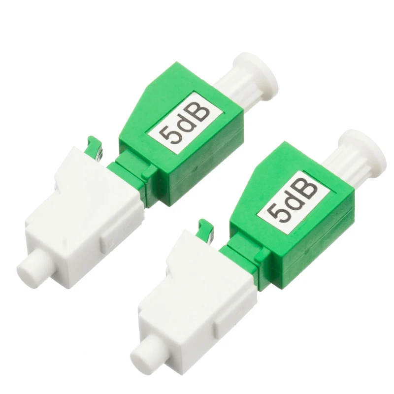 LC/APC fiber verzwakker vrouw naar man FM 0db 1db 10db 3db 5db 10db 20db 25db FTTH optische 15db 7db Gratis Verzending ELINK 10 stks