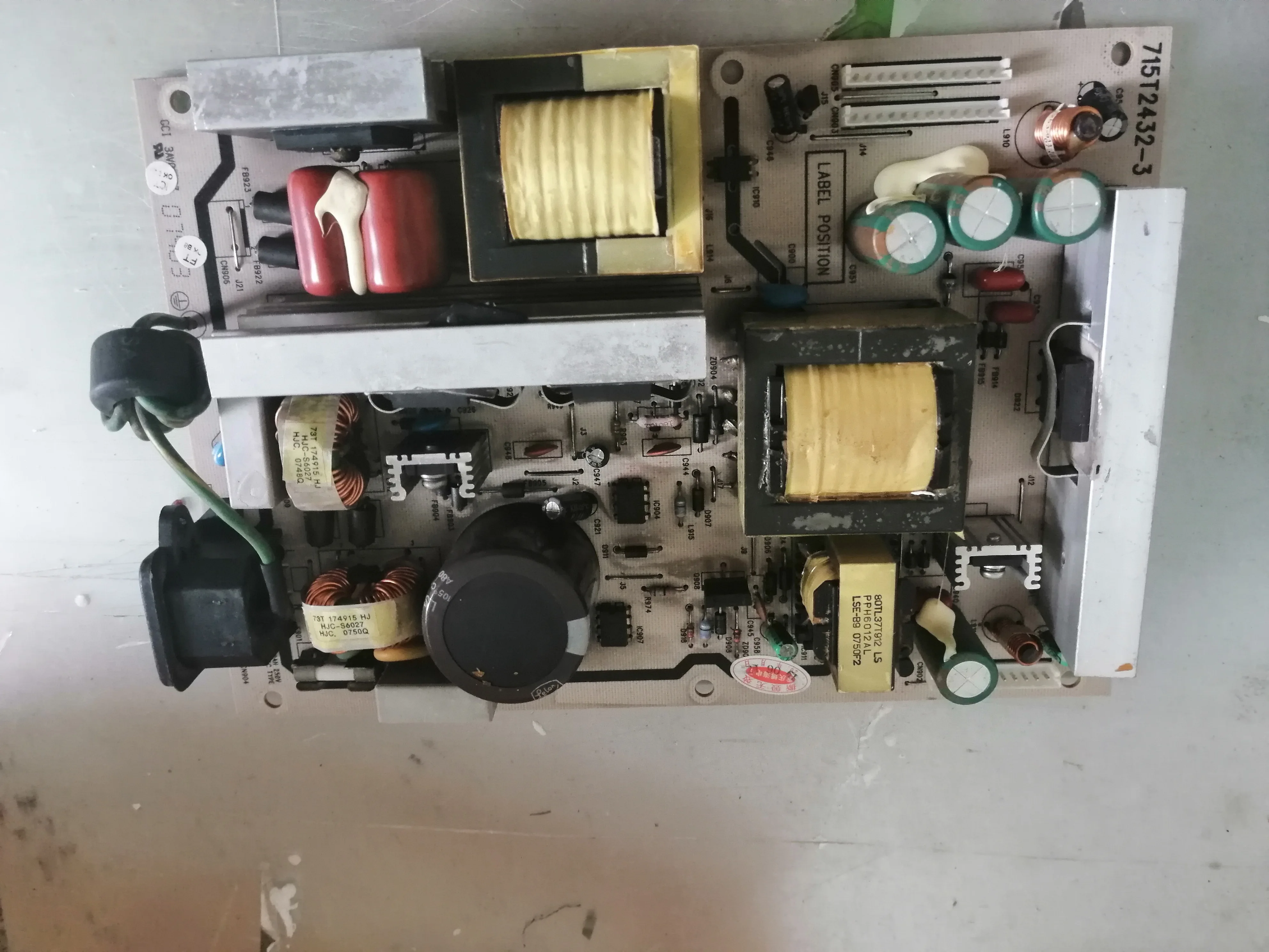 Плата источника питания 715T2432-2 715T2432-3 для ЖК-дисплея 42PFL7422 42TA2800S, различия в цене