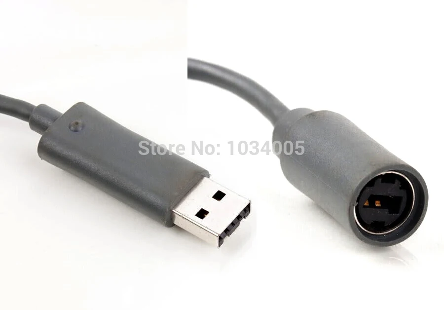 ChengChengDianWan New USB Breakaway Connect Cable Converter Adapter For Xbox360 xbox 360 wired controller