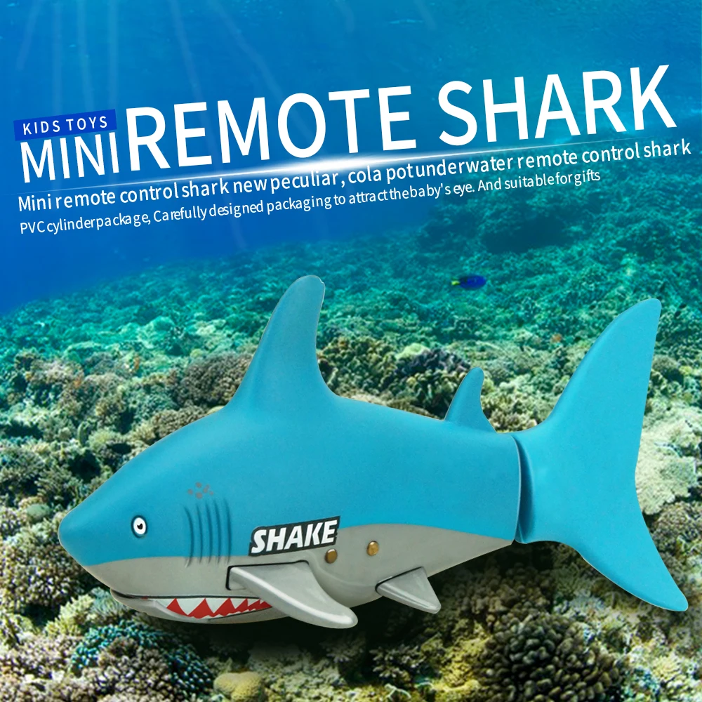 สถานที่แล้ว Shenqiwei 3310มินิ RC 3CH 4 Way RC Shark ปลาเรือ27/40Mhz มินิวิทยุควบคุมอิเล็กทรอนิกส์ของเล่นเด็กเล็ก