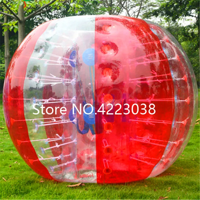 Free Shipping 100%TPU Material Dia 1.7m Inflatable Bubble Soccer Ball Inflatable Bumper Ball Inflatable Zorb Ball Bubble Foot