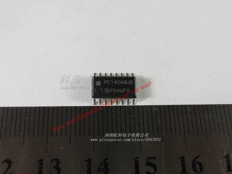 10pcs MC14049UBFEL SOEIAJ-16 MC14049UBDR2G MC14049UBDTR2G TSSOP16 MC14049U In Stock