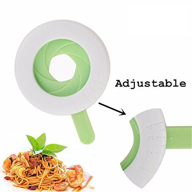 Spaghetti Pasta Limiter Noodle Measurer Pasta Measuring Tools 4 Scales Circular Portions Controller Tool Adjustable