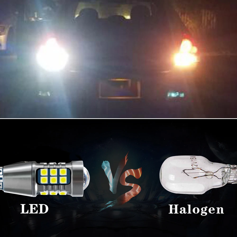 2Pcs T15 W16W LED Car Reverse Lights Canbus Lamps Bulbs For AUDI Q3 2011 2012 2013 2014 2015 2016 2017 2018 2019 Accessories