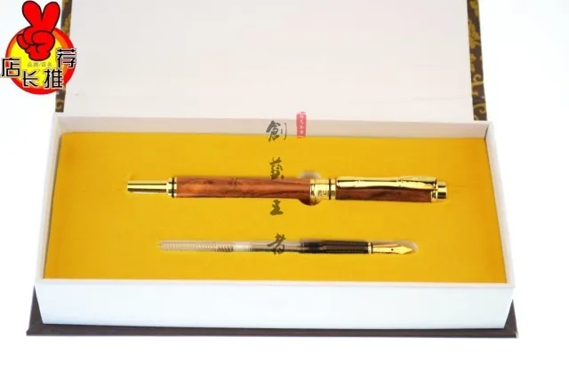 Vietnamese rosewood pen pen type double wood mahogany furniture decoration craft gifts carved the 