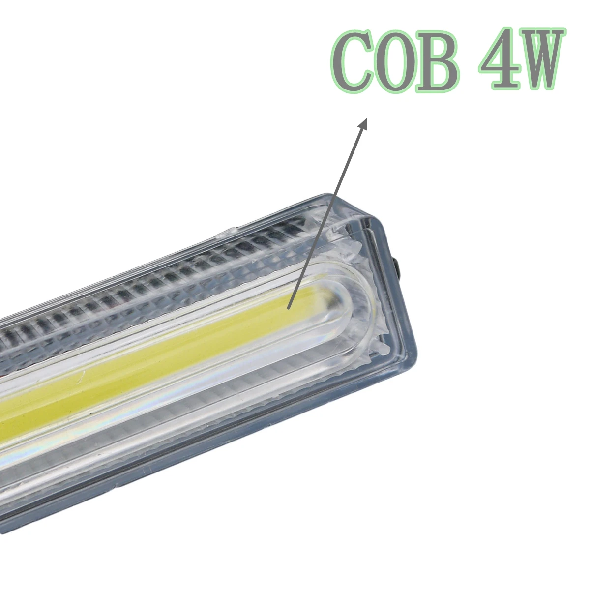 Eonstime-Barra de luz estroboscópica de emergencia, 12V-24V, LED COB, asesor de tráfico, luz de advertencia, rojo, azul, ámbar, blanco, 1 unidad