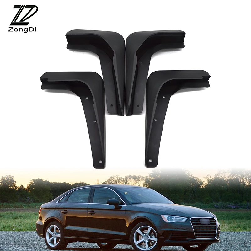 ZD Car Front Rear Mudguards For Audi A3 Sedan 2013 2014 2015 2016 Accessories Splash Guard Car-styling Fenders 1Set Mud Flaps