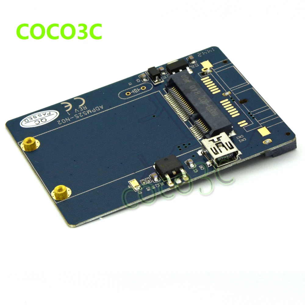 

2 в 1 USB 2,0 для mini PCIe slot card для беспроводной wifi mini PCIe card Test Tool SATA для MSATA SSD adapter