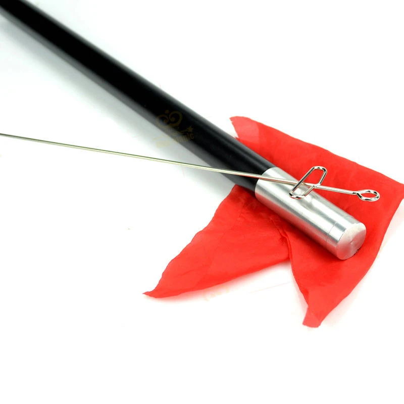 Vanishing Silk Wand Magic Tricks Magician Scarve Disappear Silk Cane Magic Stage Illusion Gimmick Props Accessories Comedy