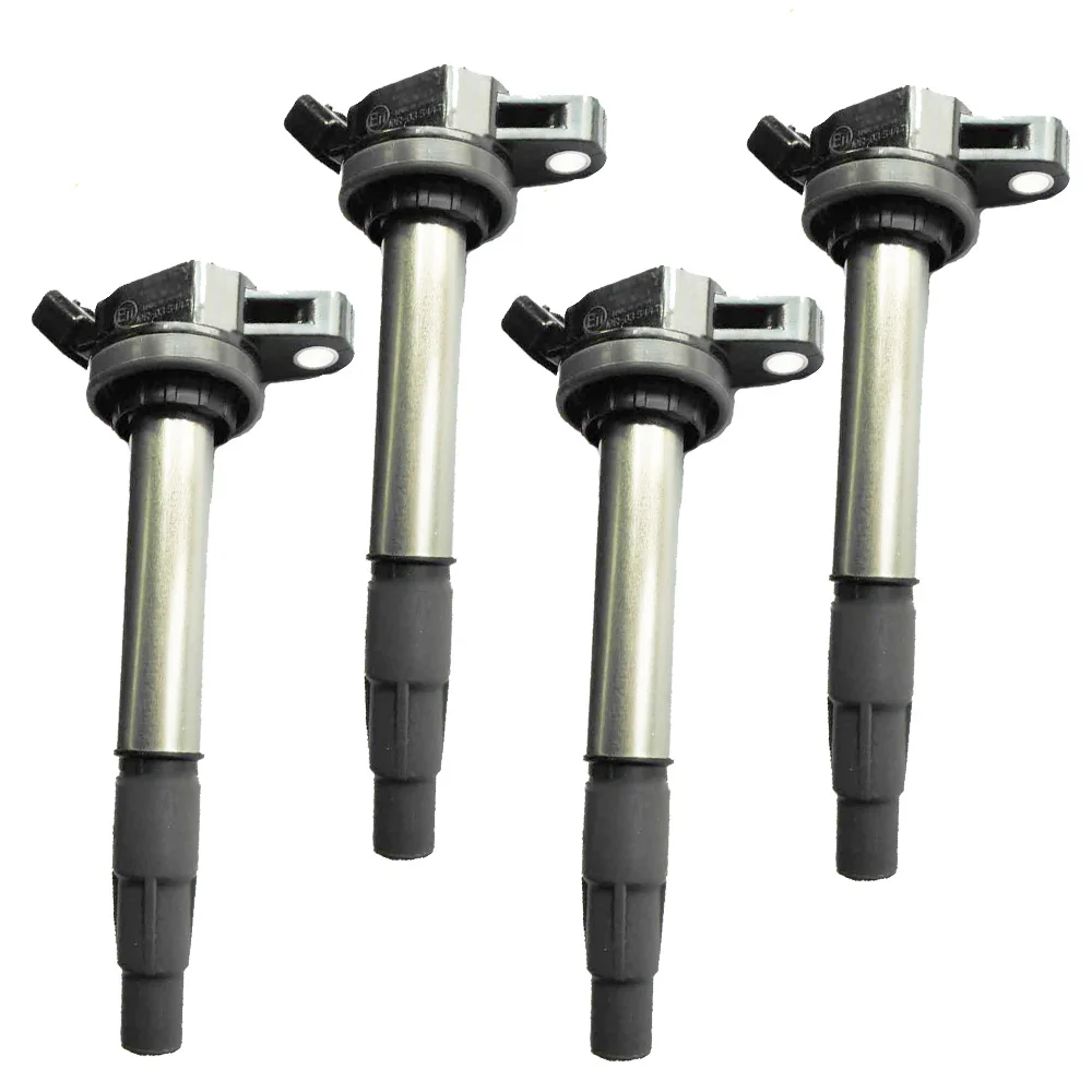 4 PCS ORIGINAL QUALITY IGNITION COIL FOR TOYOTA COROLLA RAV 4  LEXUS CT  1.3L 1.6L 1.8L 9091902252 9091902258 90919C2005