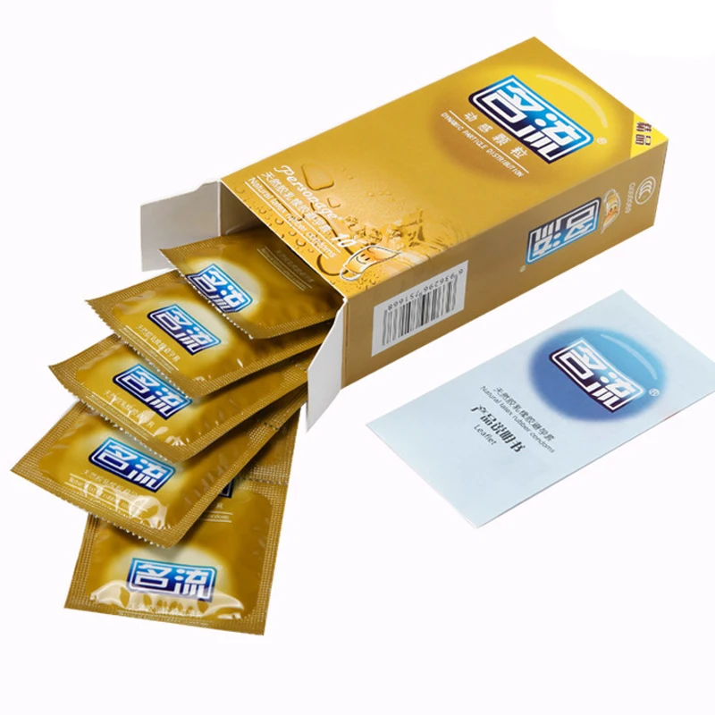 

Sex Dynamic Particle Natural Latex Condoms Big Dots Penis Sleeve Sex Toys Safer Contraception Condoms For Adult Men Better love