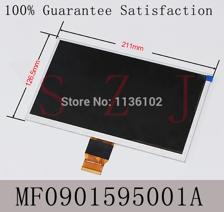 

New 9 inch MF0901595001A LCD screen display for Soulycin 9 s10 x10 Newsmy n32 Venus Jxds9100 lcd screen Free shipping