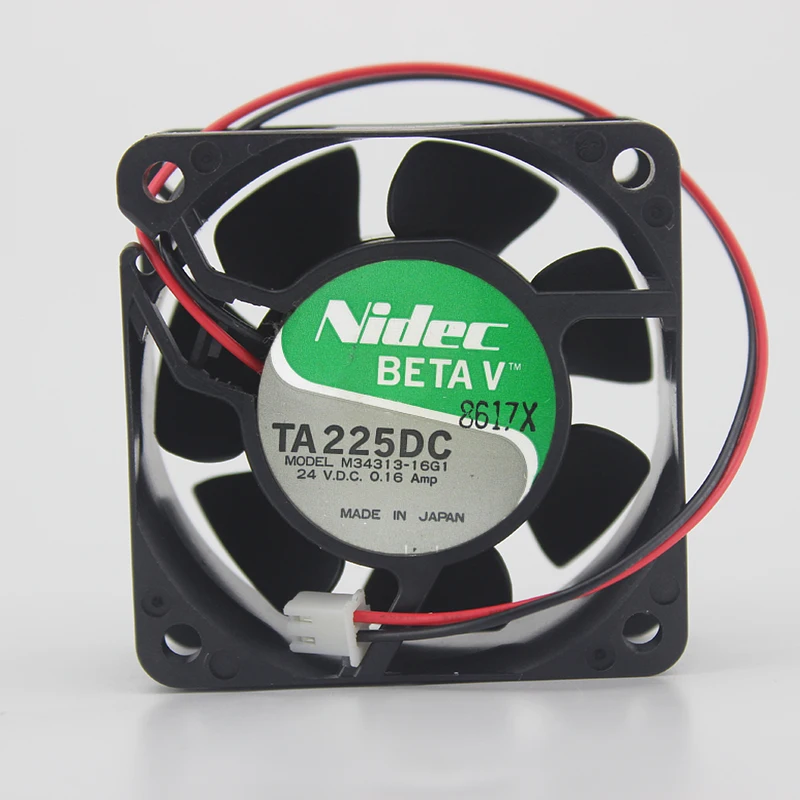 

Original M34313-16G1 24V 0.16A 6CM 6025 2-wire inverter cooling fan