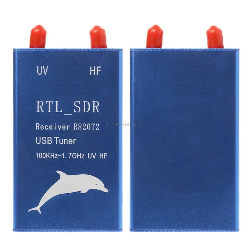 RTL2832U+R820T2 100KHz-1.7GHz UHF VHF HF RTL.SDR USB Tuner Receiver AM FM Radio