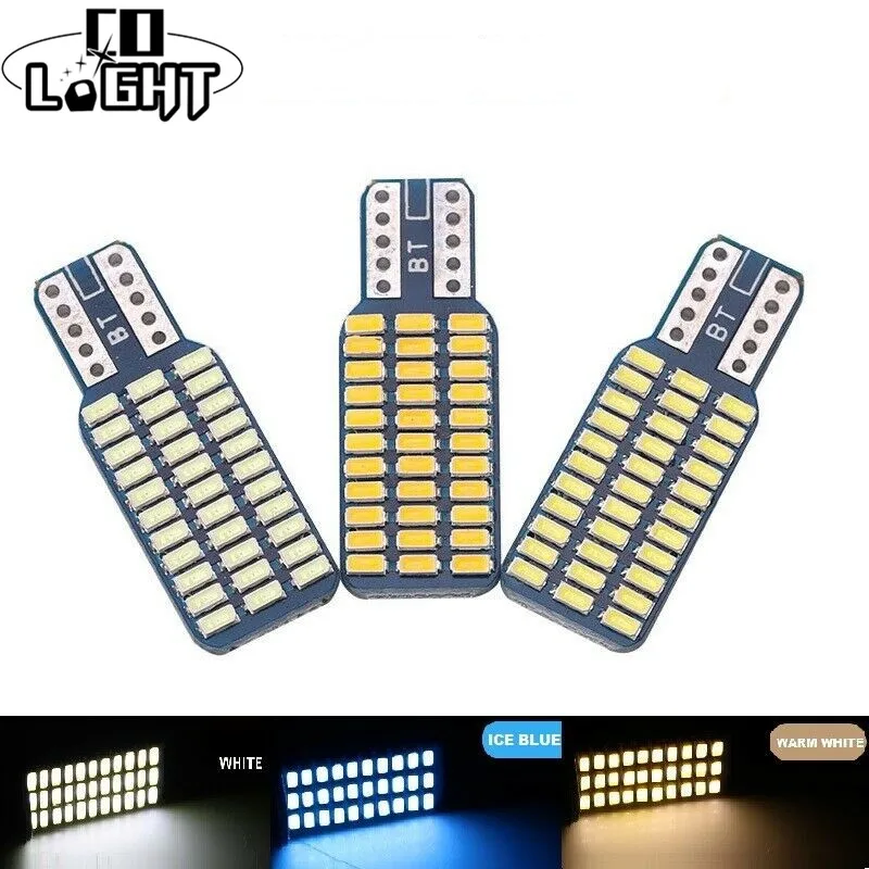 CO LIGHT-bombillas LED T10 192 194 W5W 33 SMD 168, luces traseras de coche, lámpara de cúpula blanca, cc 12V, Canbus, sin errores, accesorios para