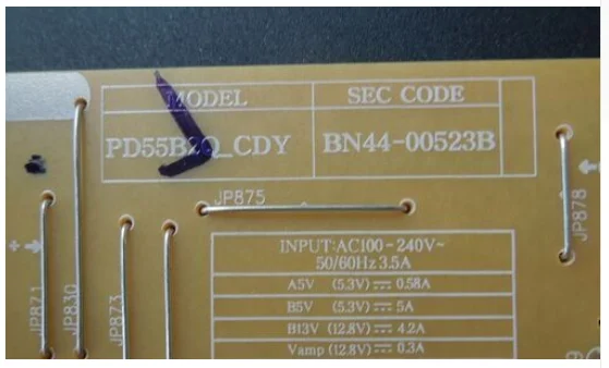 UA55ES7000J UA55ES8000J امدادات الطاقة PD55B2Q_CDY BN44-00523B الأصلي أجزاء