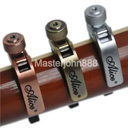 Alice A007J Ajustable Roller Nut Metal Guitar Capo For Acoustic Electric Guitar Siver/Copper/Bronze