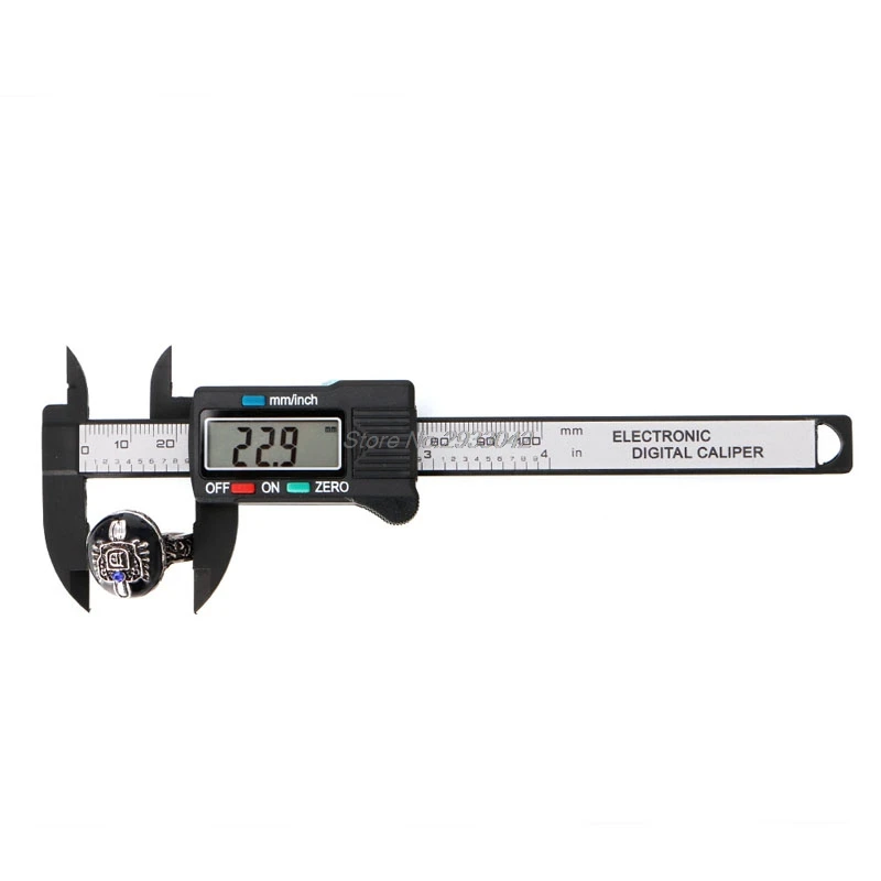 LCD Digital Electronic Vernier Caliper Gauge Micrometer Measuring Tool Stone Bead Jewelry Tool