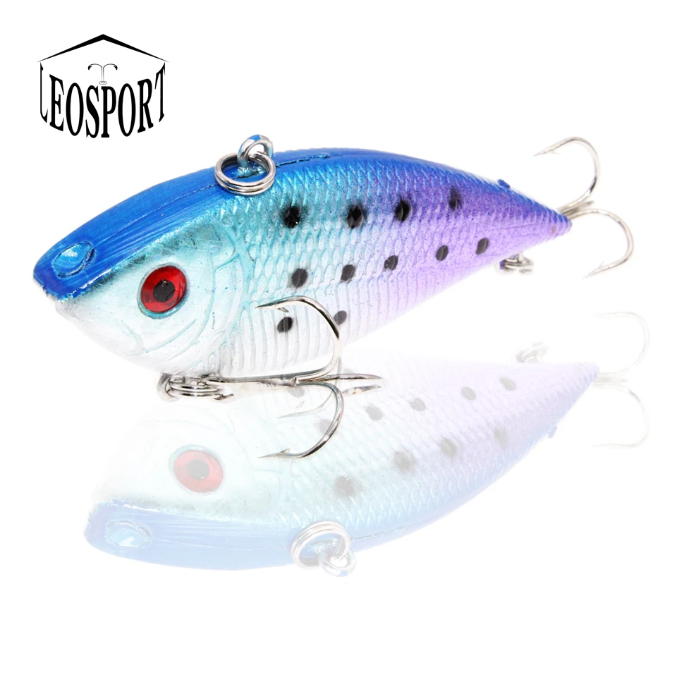 LEOSPORT VIB Baits Hooks Fishing-Lure Leurre Buster Jerk Slow-Sinking 70mm Big-Bass