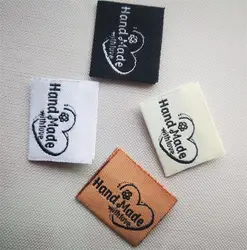 200 handmade labels in stock/clothing labels/clothing customized labels/tags/garment printed tags/Retro label