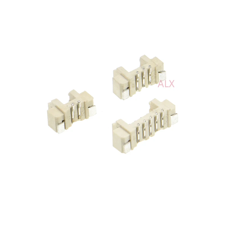 20/50pcs Jst1.25 Vertical Smd Smt Connector 1.25mm Pitch Male Pin Header 2p/3p/4p/5p/6p/7p/8p/9p/10p/11p/12p For Pcb Board Jst