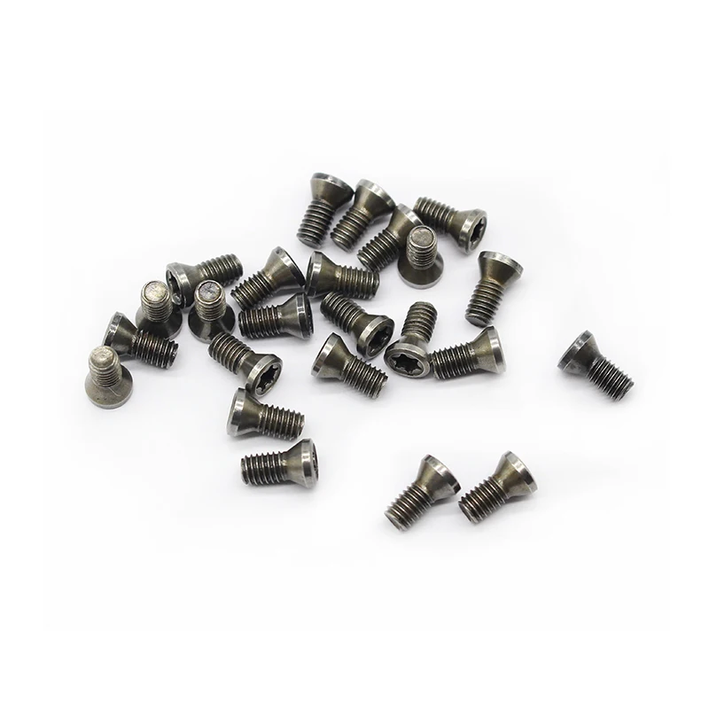 50PCS/SET Plum Screws CNC turning tool Knife Screws 3x7-4.0-T8 3x7-4.2-T8 3x8-4.0-T8 3x8-4.2-T8 3x10-4.0-T8 Cutting Tool