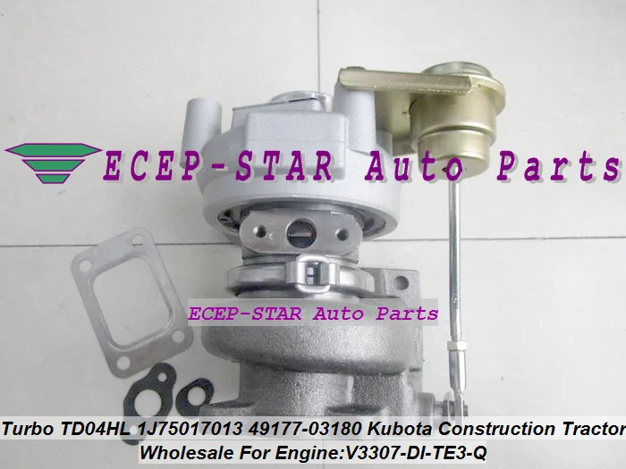 Turbo TD04HL 49177-03180 49177-03200 49177-03190  For Kubota Construction Various Industrial Tractor Earth Moving V3307-DI-TE3-Q