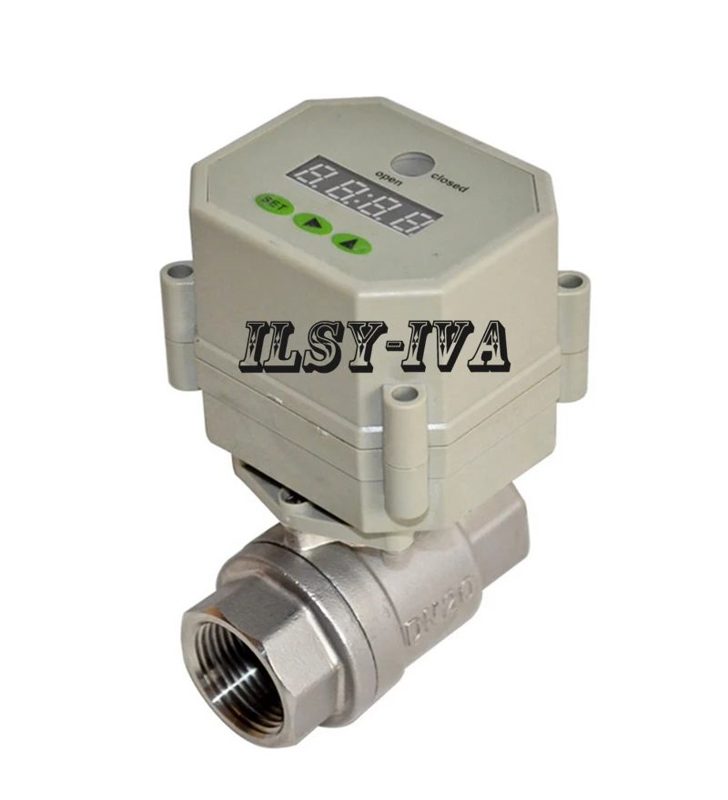 DN15,DN20,DN25 Stainless steel Timer Controlled Valve,AC/DC9~24V electric valve for water control systems