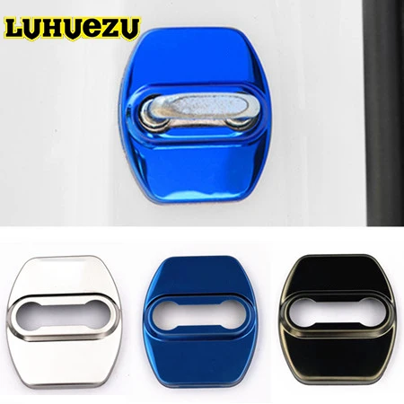 Stainless Steel Car Door Door Lock Hold Protective Buckle For Hyundai IX25 Creta 2015 2016 2017 2018 Accessories