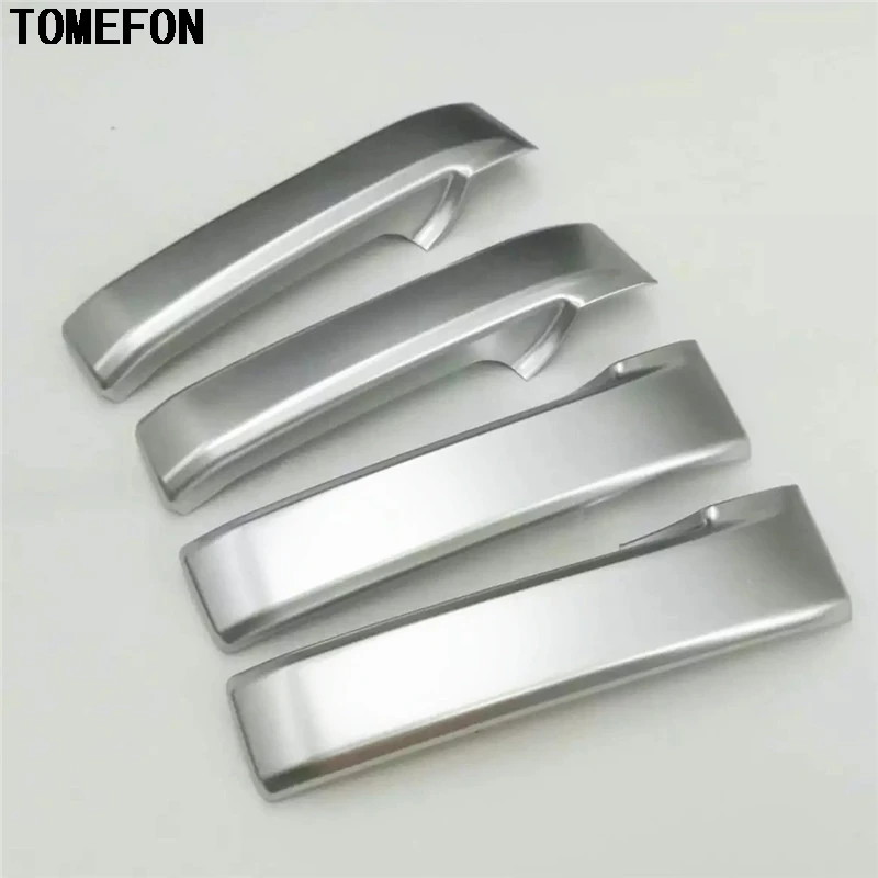 For Toyota Land Cruiser FJ200 LC200 2008 - 2016 2017 ABS Chrome Interior Car Inside Door Handle Cover Trims 4pcs Car Styling