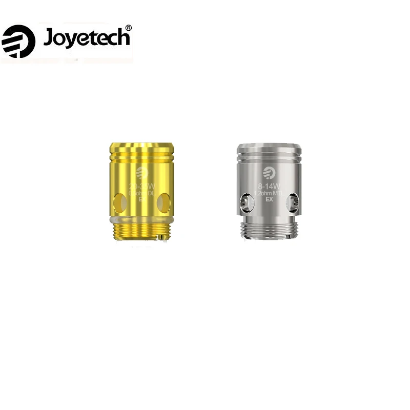 5pcs/lot Original Joyetech EX Head 0.5ohm DL EX 1.2ohm MTL Coil Head For Exceed D22 Atomizer Tank Support Cuboid Lite Ecig Vape