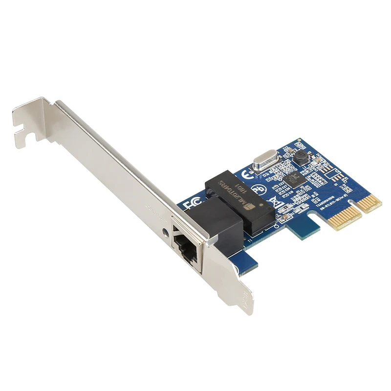 DIEWU 1000Mbps Gigabit Ethernet PCI-E Network Card 10/100/1000M RJ-45 LAN Adapter Converter Network Controller TXA059