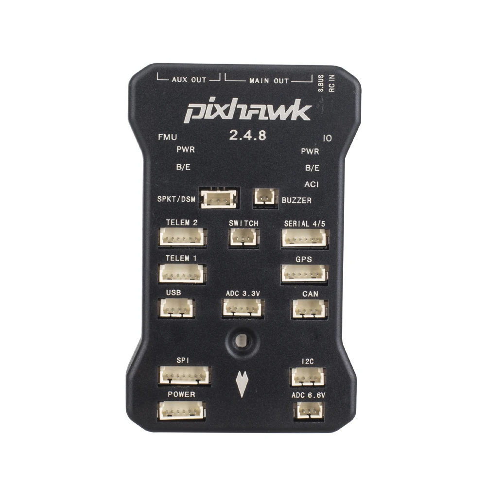 Pixhawk PX4 pilota automatico PIX 2.4.8 Controller di volo a 32 Bit con interruttore di sicurezza e cicalino 4G SD e modulo di espansione Splitter I2C