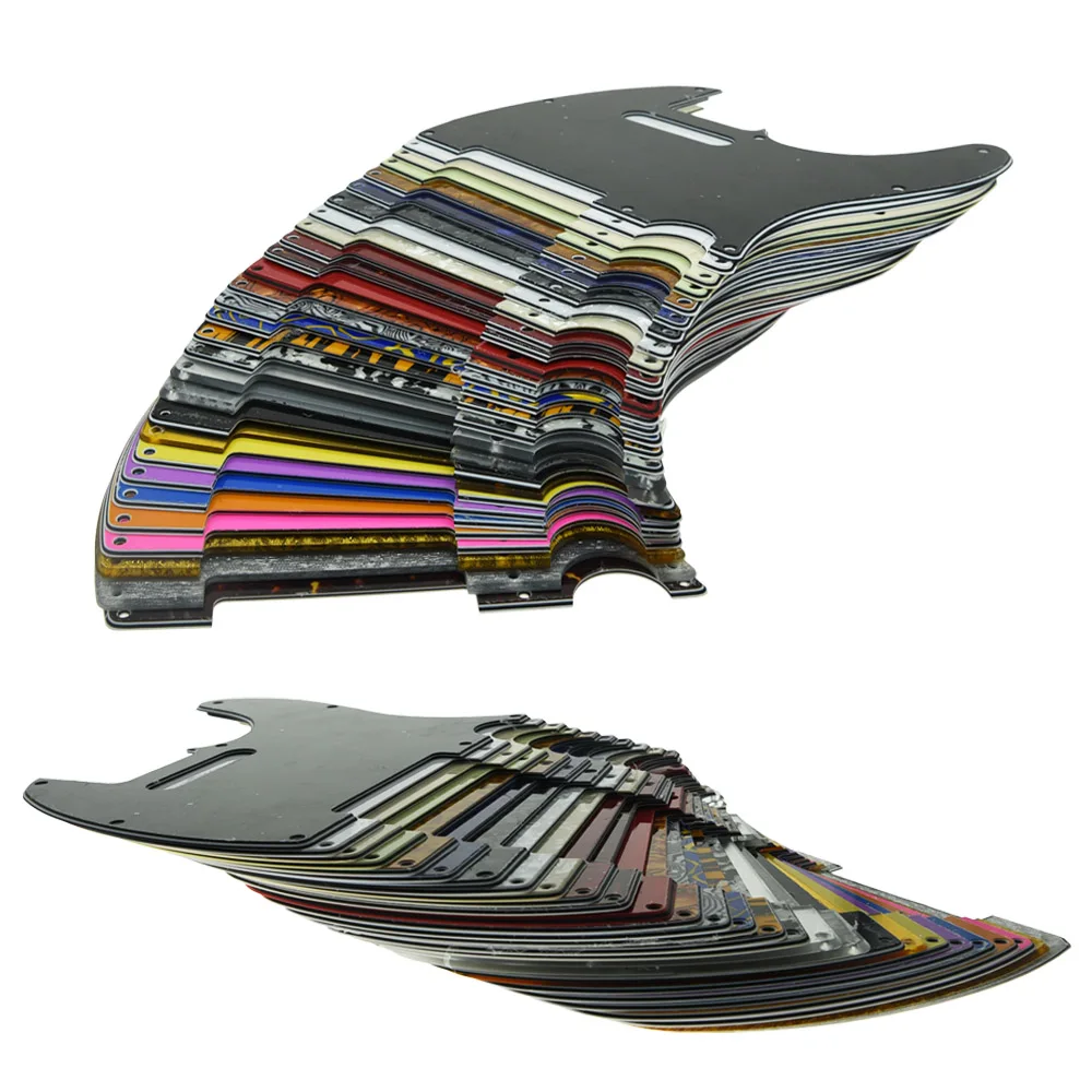 KAISH 8 Hole TL Scratch Plate with screws Guitar Pickguard Various Colors  for Telecaster