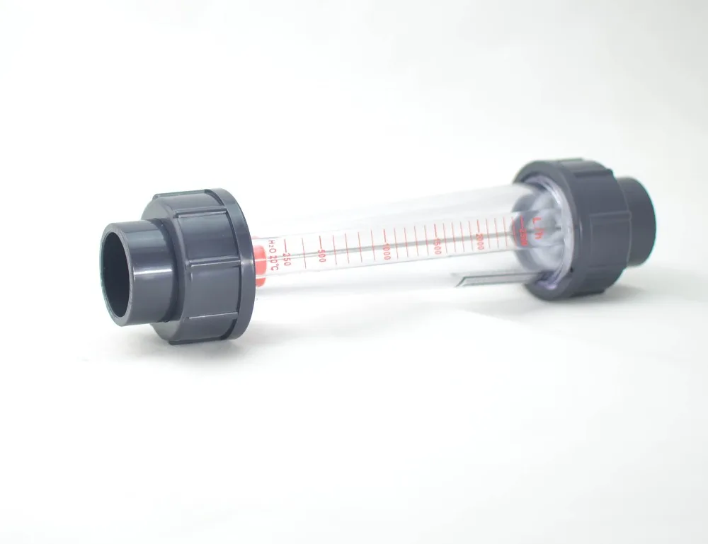 LZS-50  plastic tube type series rotameter flow meter