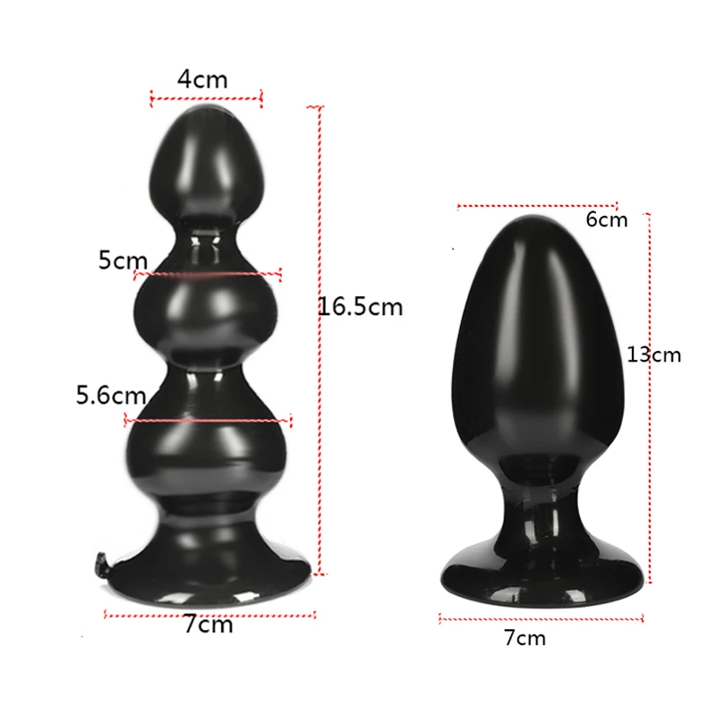 Soft Silicone Huge Anal Beads Butt Plug Anal Sex Toys for Man Woman Ass Prostate G-Spot Stimulate Anal Plug Dildo Masturbator