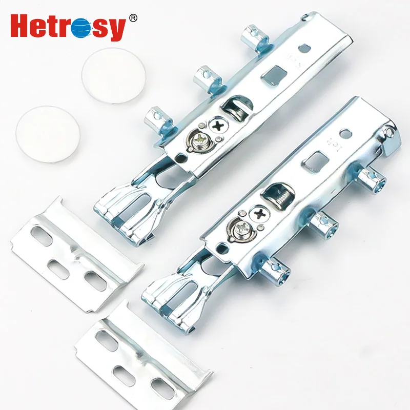 Hetrosy ฮาร์ดแวร์ห้องครัวตู้โลหะที่มองไม่เห็นแขวน Suspension Bracket ซ่อนอุปกรณ์แขวนสำหรับตู้