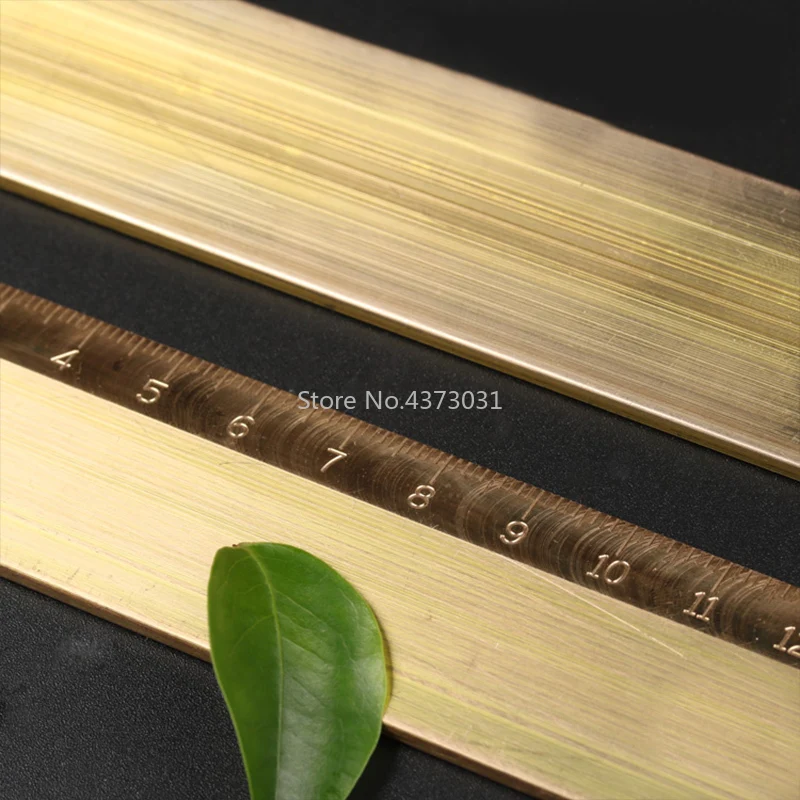 1pc Brass Copper Plate Sheet DIY Laser Cutting CNC Frame Model Mould material DIY Handmade material