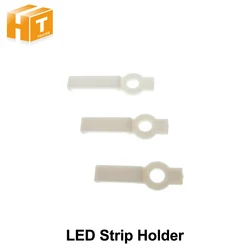 Fixing LED Strip Mounting Clip 8mm 10mm 12mm Non-waterproof LED Strip Holder 10pcs/lot