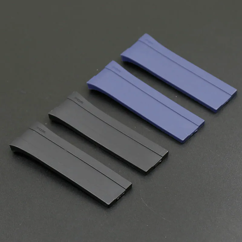 Watch accessories rubber strap mens outdoor sports waterproof tape for porsche design P6780 men watch strap