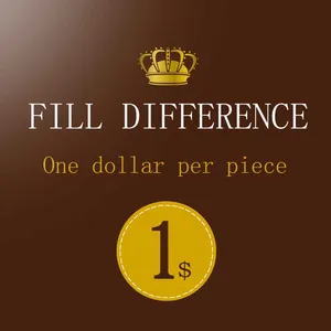 Заполните разницу в размере 1 доллар за штуку 1 доллар США/шт. За 1 заказ, оплатите разную цену вашего заказа