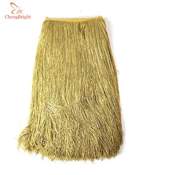 2Yards Gold Lace Fringe Trim Tassel 20CM-100CM Wide Fringe Trimming For Latin Dress Curtain Clothes Accessories Lace Ribbon DIY