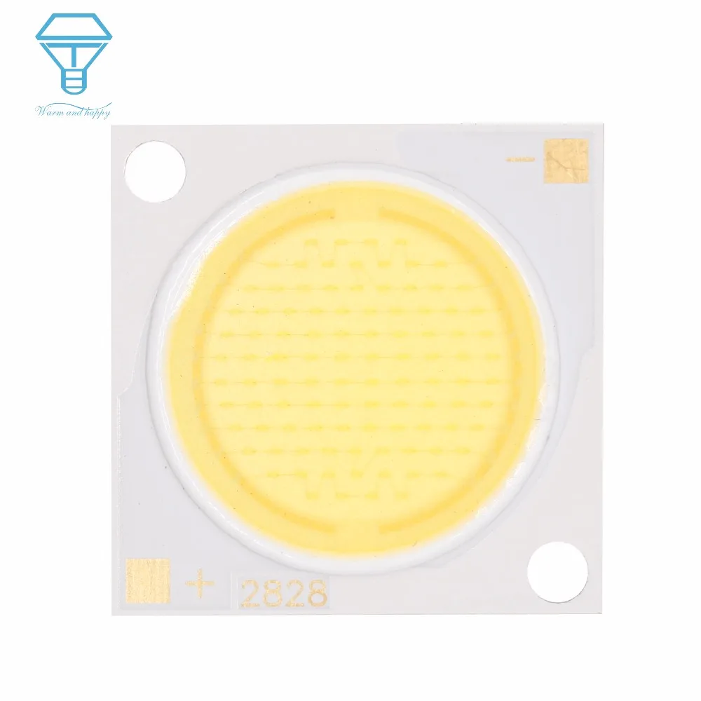 High Power 50W EPISTAR Chip DC30-33V 2828mm Spotlight Buld Cold Warm White LED COB Lamp Chip Light