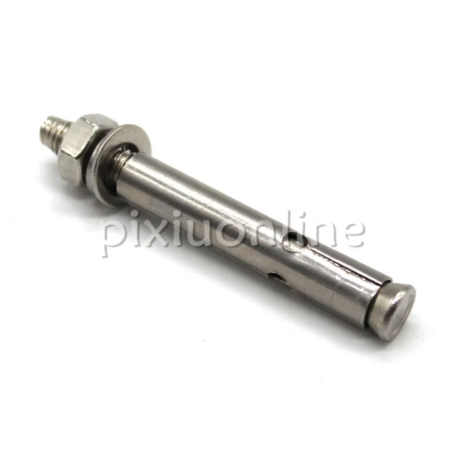 3pcs/pack J779 Standard M6 6*60mm Expansion Anchoring Setscrew Stainless Steel Material