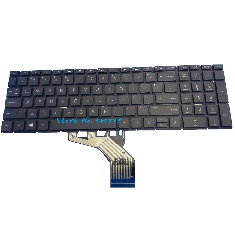 New For HP home 15-da0000 15-da1000 15t-da0000 15-da0032nr 15-da0034nr 15-da0043nr Keyboard US black