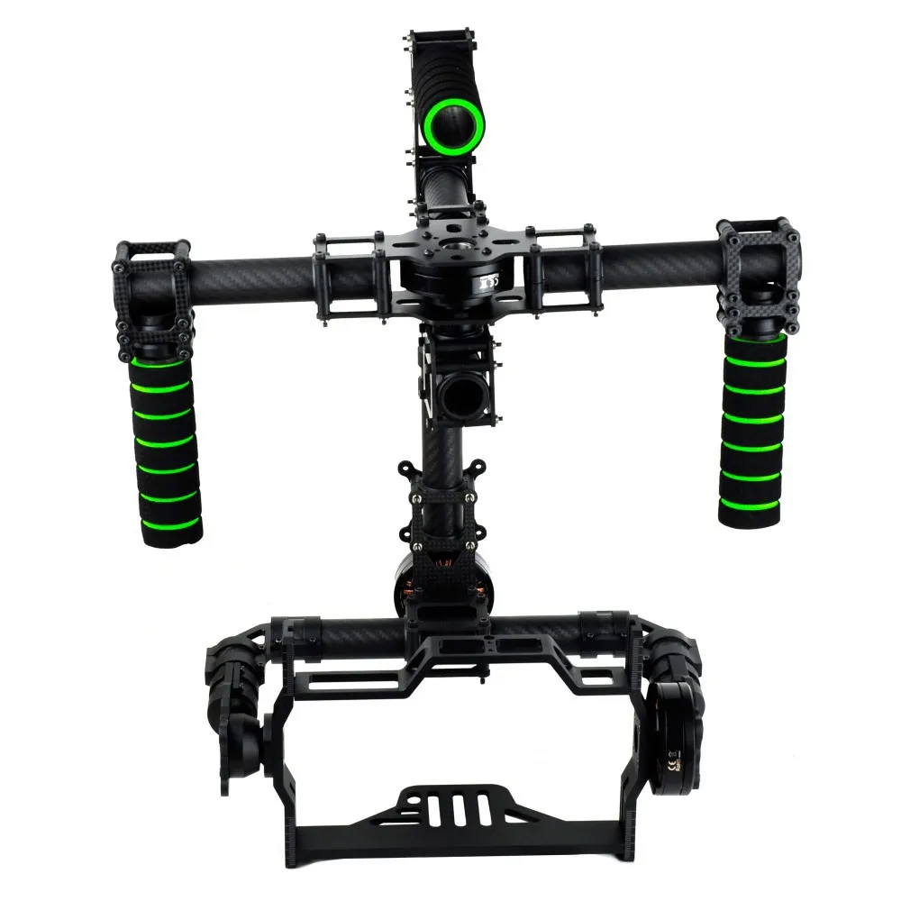 3 Axis 360 Degree Handle Gimbal DLSR Camera Support Stabilizer without Brushless motor